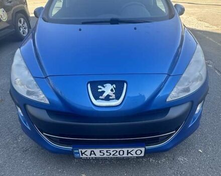 Синій Пежо 308, об'ємом двигуна 1.6 л та пробігом 210 тис. км за 4500 $, фото 1 на Automoto.ua