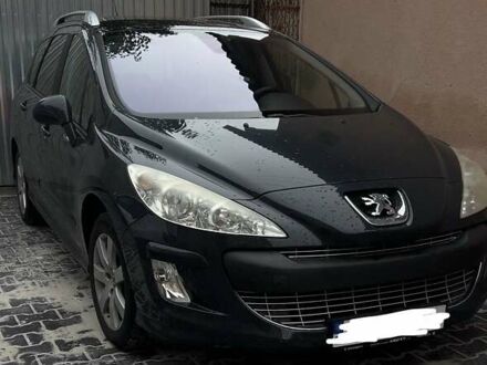 Синій Пежо 308, об'ємом двигуна 1.6 л та пробігом 212 тис. км за 6500 $, фото 1 на Automoto.ua