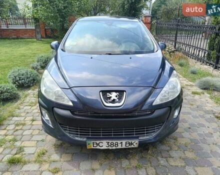 Синий Пежо 308, объемом двигателя 1.6 л и пробегом 260 тыс. км за 3300 $, фото 1 на Automoto.ua