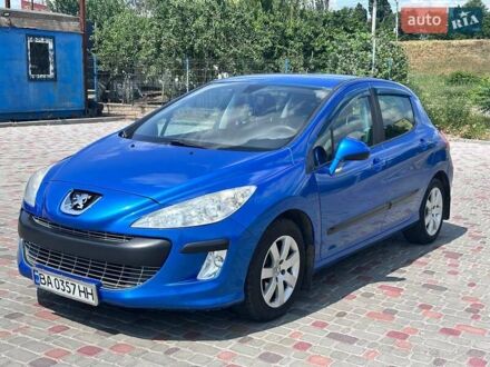 Пежо 308 2008 в Кропивницком (Кировограде) на Automoto.ua Синий Пежо 308, объемом двигателя 1.6 л и пробегом 194 тыс. км за 5700 $, фото 1 на Automoto.ua