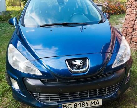 Синий Пежо 308, объемом двигателя 1.6 л и пробегом 206 тыс. км за 4600 $, фото 1 на Automoto.ua