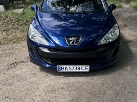 Синий Пежо 308, объемом двигателя 1.6 л и пробегом 231 тыс. км за 5100 $, фото 1 на Automoto.ua