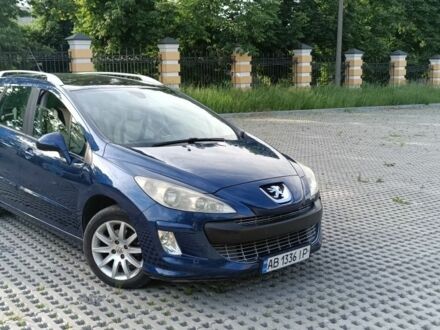 Синій Пежо 308, об'ємом двигуна 1.6 л та пробігом 334 тис. км за 6000 $, фото 1 на Automoto.ua
