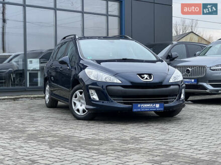 Синий Пежо 308, объемом двигателя 1.6 л и пробегом 119 тыс. км за 5490 $, фото 1 на Automoto.ua