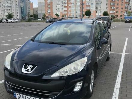 Синий Пежо 308, объемом двигателя 1.6 л и пробегом 247 тыс. км за 4500 $, фото 1 на Automoto.ua