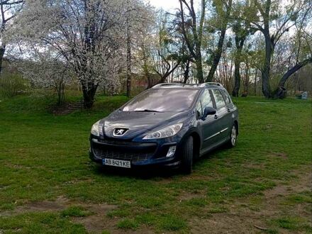 Синій Пежо 308, об'ємом двигуна 1.6 л та пробігом 295 тис. км за 6000 $, фото 1 на Automoto.ua