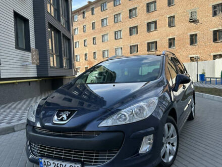 Синий Пежо 308, объемом двигателя 1.6 л и пробегом 303 тыс. км за 4900 $, фото 1 на Automoto.ua