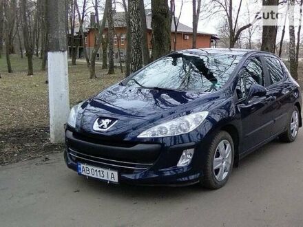 Синій Пежо 308, об'ємом двигуна 1.6 л та пробігом 147 тис. км за 5600 $, фото 1 на Automoto.ua