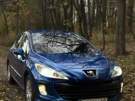 Синий Пежо 308, объемом двигателя 1.6 л и пробегом 264 тыс. км за 5600 $, фото 1 на Automoto.ua