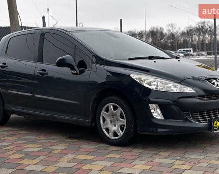 Синій Пежо 308, об'ємом двигуна 1.56 л та пробігом 216 тис. км за 5200 $, фото 1 на Automoto.ua