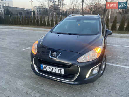 Синій Пежо 308, об'ємом двигуна 1.6 л та пробігом 178 тис. км за 6950 $, фото 1 на Automoto.ua