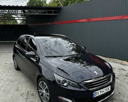 Синий Пежо 308, объемом двигателя 1.6 л и пробегом 272 тыс. км за 9200 $, фото 1 на Automoto.ua