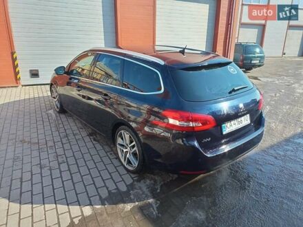 Синий Пежо 308, объемом двигателя 1.6 л и пробегом 264 тыс. км за 9000 $, фото 1 на Automoto.ua