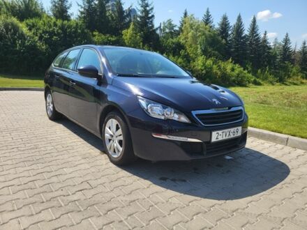 Синий Пежо 308, объемом двигателя 1.6 л и пробегом 235 тыс. км за 7850 $, фото 1 на Automoto.ua