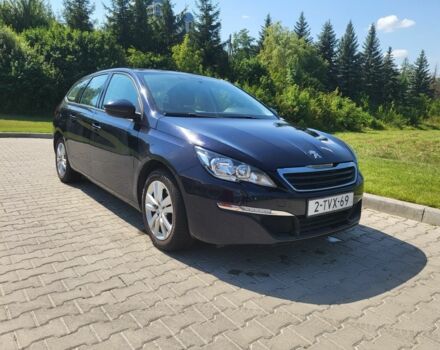 Синий Пежо 308, объемом двигателя 1.6 л и пробегом 235 тыс. км за 7850 $, фото 1 на Automoto.ua