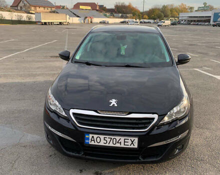 Синий Пежо 308, объемом двигателя 1.56 л и пробегом 236 тыс. км за 7900 $, фото 1 на Automoto.ua