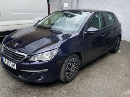 Синий Пежо 308, объемом двигателя 1.6 л и пробегом 200 тыс. км за 7777 $, фото 1 на Automoto.ua
