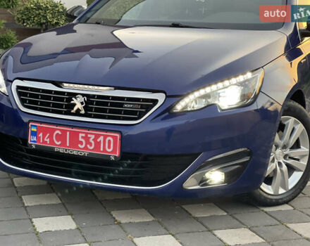 Синий Пежо 308, объемом двигателя 1.6 л и пробегом 185 тыс. км за 10999 $, фото 1 на Automoto.ua
