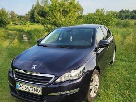 Пежо 308 2015 в Каменке-Бугской на Automoto.ua Синий Пежо 308, объемом двигателя 1.56 л и пробегом 232 тыс. км за 8700 $, фото 1 на Automoto.ua