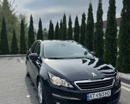 Синий Пежо 308, объемом двигателя 1.6 л и пробегом 290 тыс. км за 9000 $, фото 1 на Automoto.ua