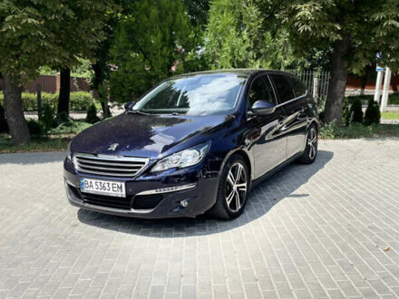 Синий Пежо 308, объемом двигателя 1.6 л и пробегом 202 тыс. км за 9600 $, фото 1 на Automoto.ua