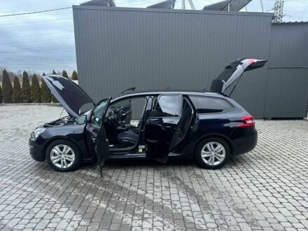 Синий Пежо 308, объемом двигателя 1.6 л и пробегом 262 тыс. км за 10500 $, фото 1 на Automoto.ua
