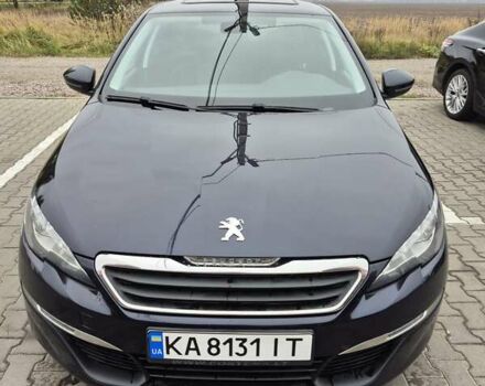 Синій Пежо 308, об'ємом двигуна 1.56 л та пробігом 273 тис. км за 8800 $, фото 1 на Automoto.ua