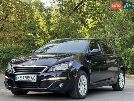 Синий Пежо 308, объемом двигателя 1.6 л и пробегом 86 тыс. км за 12200 $, фото 1 на Automoto.ua