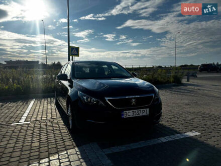 Пежо 308 2017 у Львові на Automoto.ua Синій Пежо 308, об'ємом двигуна 1.56 л та пробігом 237 тис. км за 11600 $, фото 1 на Automoto.ua
