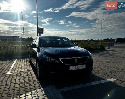 Синий Пежо 308, объемом двигателя 1.56 л и пробегом 237 тыс. км за 11600 $, фото 1 на Automoto.ua