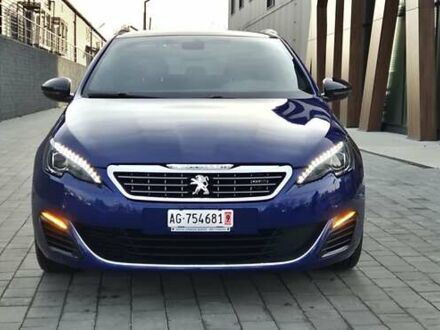Синий Пежо 308, объемом двигателя 0 л и пробегом 140 тыс. км за 15350 $, фото 1 на Automoto.ua