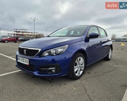 Синій Пежо 308, об'ємом двигуна 1.56 л та пробігом 106 тис. км за 11500 $, фото 1 на Automoto.ua