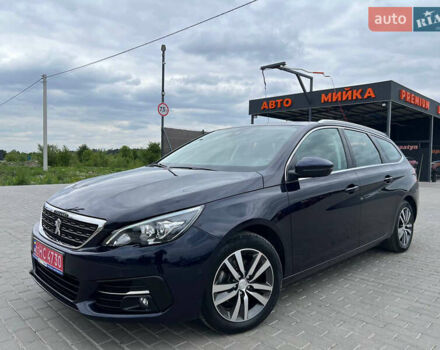 Синий Пежо 308, объемом двигателя 1.5 л и пробегом 1 тыс. км за 13191 $, фото 1 на Automoto.ua