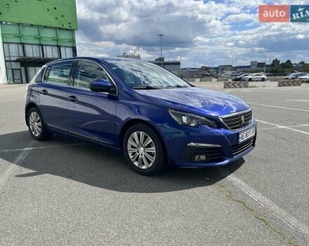 Синій Пежо 308, об'ємом двигуна 1.56 л та пробігом 87 тис. км за 15000 $, фото 1 на Automoto.ua