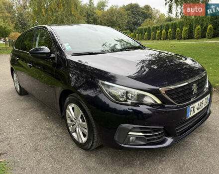 Синий Пежо 308, объемом двигателя 1.5 л и пробегом 173 тыс. км за 12500 $, фото 1 на Automoto.ua