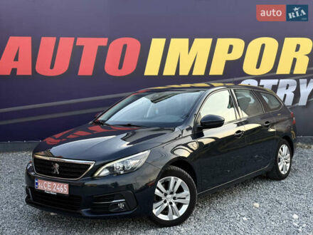 Синий Пежо 308, объемом двигателя 1.5 л и пробегом 253 тыс. км за 11799 $, фото 1 на Automoto.ua