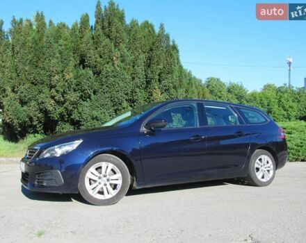 Синий Пежо 308, объемом двигателя 1.5 л и пробегом 208 тыс. км за 9500 $, фото 1 на Automoto.ua