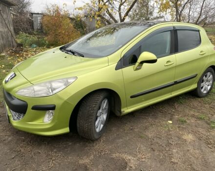 Зелений Пежо 308, об'ємом двигуна 1.6 л та пробігом 216 тис. км за 4500 $, фото 1 на Automoto.ua