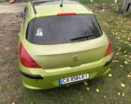 Зелений Пежо 308, об'ємом двигуна 1.6 л та пробігом 216 тис. км за 4500 $, фото 3 на Automoto.ua