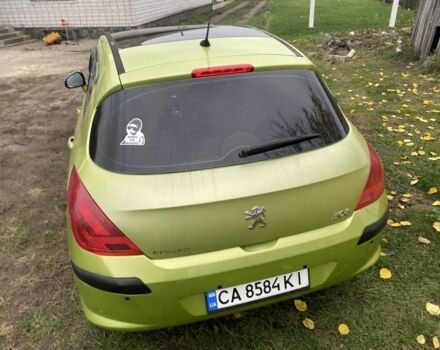 Зелений Пежо 308, об'ємом двигуна 1.6 л та пробігом 216 тис. км за 4500 $, фото 4 на Automoto.ua