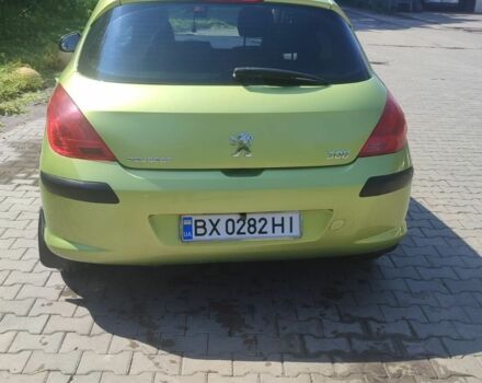 Зеленый Пежо 308, объемом двигателя 1.6 л и пробегом 80 тыс. км за 5500 $, фото 8 на Automoto.ua