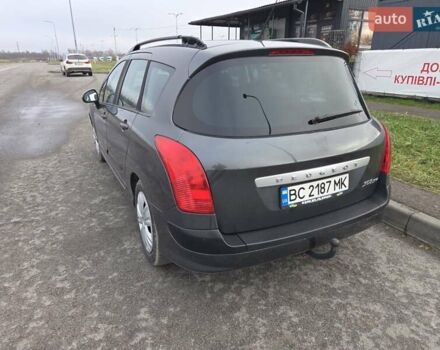 Зеленый Пежо 308, объемом двигателя 1.4 л и пробегом 190 тыс. км за 4450 $, фото 7 на Automoto.ua