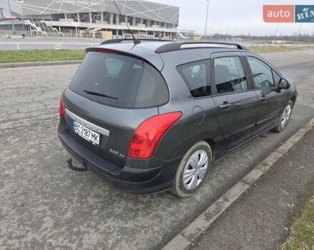 Зеленый Пежо 308, объемом двигателя 1.4 л и пробегом 190 тыс. км за 4450 $, фото 2 на Automoto.ua