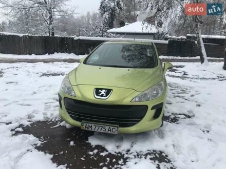 Пежо 308 2008 у Житомирі на Automoto.ua Зелений Пежо 308, об'ємом двигуна 1.6 л та пробігом 121 тис. км за 6500 $, фото 1 на Automoto.ua