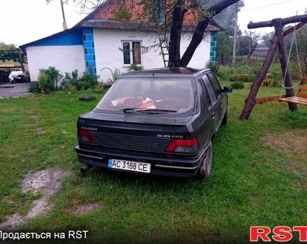 Чорний Пежо 309, об'ємом двигуна 1.9 л та пробігом 300 тис. км за 900 $, фото 2 на Automoto.ua