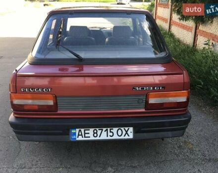 Червоний Пежо 309, об'ємом двигуна 1.3 л та пробігом 150 тис. км за 1800 $, фото 9 на Automoto.ua