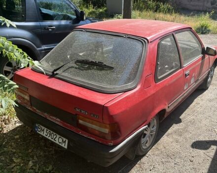 Красный Пежо 309, объемом двигателя 1.6 л и пробегом 285 тыс. км за 532 $, фото 3 на Automoto.ua