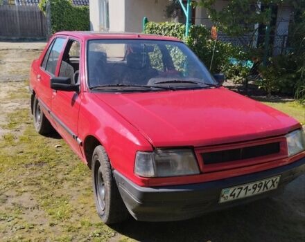 Красный Пежо 309, объемом двигателя 2 л и пробегом 300 тыс. км за 900 $, фото 2 на Automoto.ua