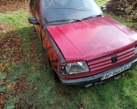 Червоний Пежо 309, об'ємом двигуна 0 л та пробігом 555 тис. км за 250 $, фото 3 на Automoto.ua