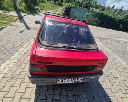Пежо 309 1990 у Івано-Франківську на Automoto.ua Червоний Пежо 309, об'ємом двигуна 1.3 л та пробігом 325 тис. км за 1500 $, фото 4 на Automoto.ua